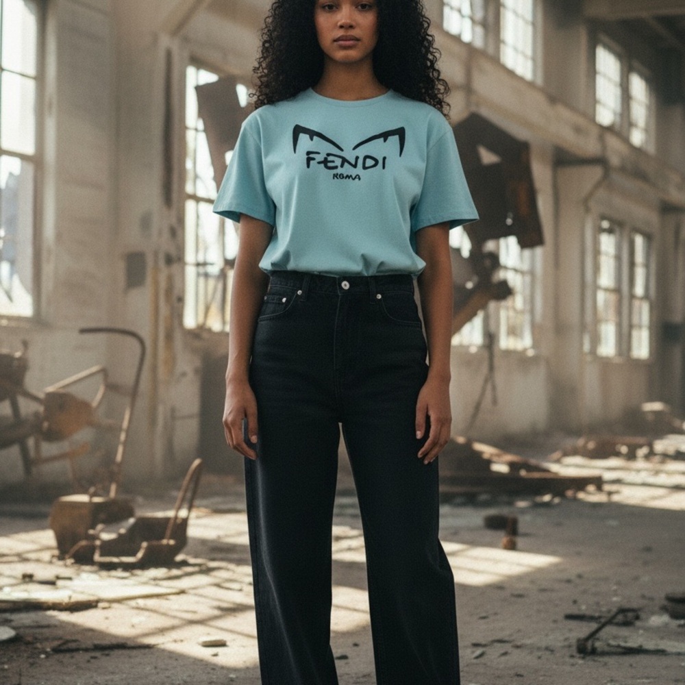 Fendi Women's Logo Tee